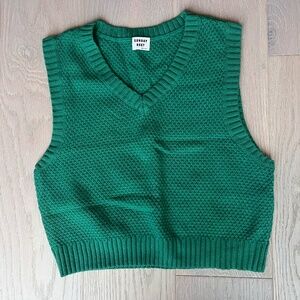 Aritzia Cableknit Sweater Vest
